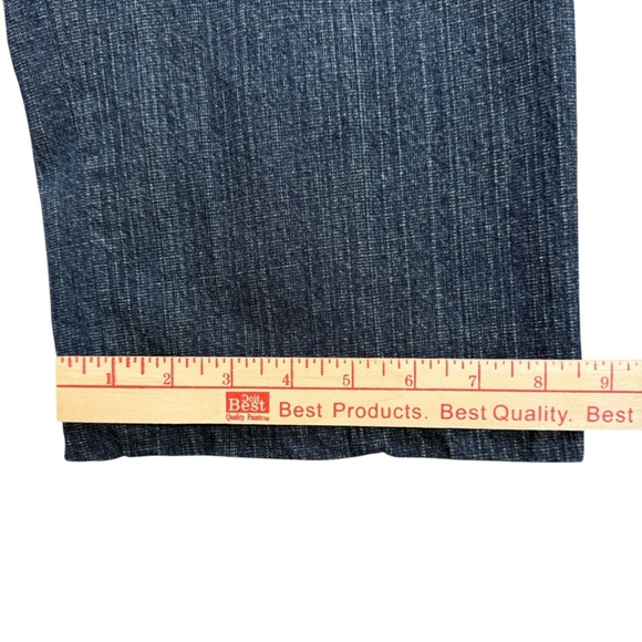 A Tiziano Jeans Men 40x31 Blue Rabbit Wide Leg Logo Y2K Hip Hop Measures 38 1/2 - Picture 16 of 16